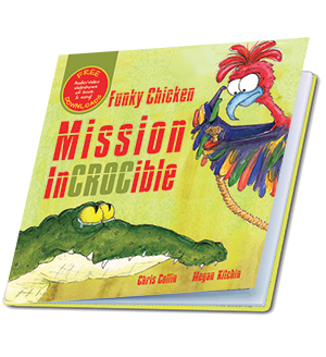 Funky chicken series Mission in Crocible
