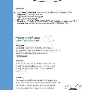 Year 6 Teaching Booklet – A Bug Called Doug